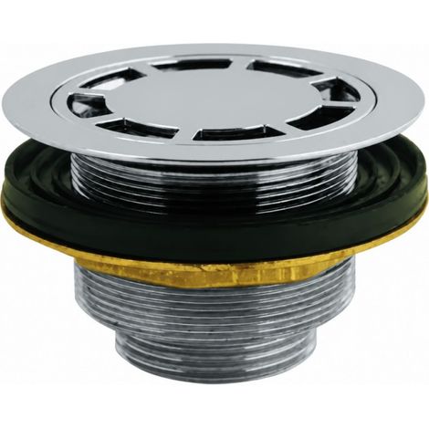 Tapón de residuos atornillable vertical 33x42 para el receptor D.60 (1/3)