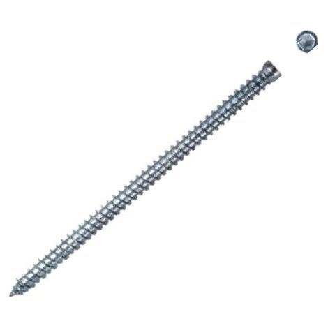 Vis béton tête réduite pose menuiserie - Longueur : 152 - G&B