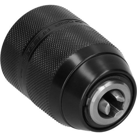 Bohrfutter mit großem Loch, Gewindeanschluss, handfest, komplett aus Metall, 2-13 mm, 1/2-20UNF