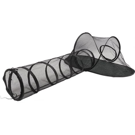 Tente extérieure pour animaux de compagnie avec tunnel, respirante, pliable, grand espace de jeu portable pour chiens et chats (1/5)