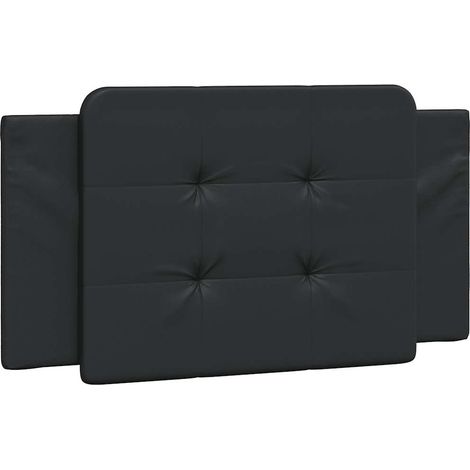 Maison Exclusive - Cuscino testiera Zadar Nero 100 cm in Similpelle