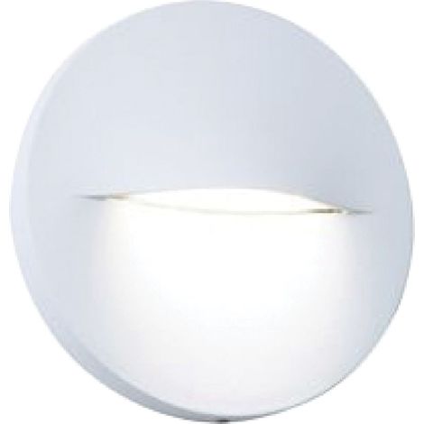 Segna passo tondo open bianco 14x3,3 cm