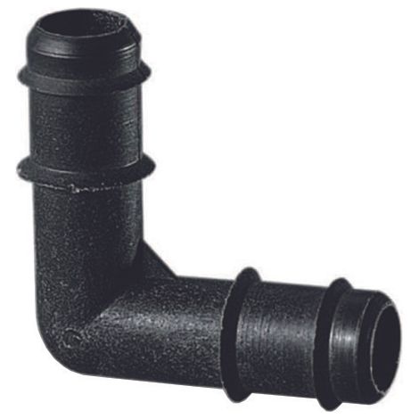 Raccordo di giunzione a 90° per microirrigazione - (5180)