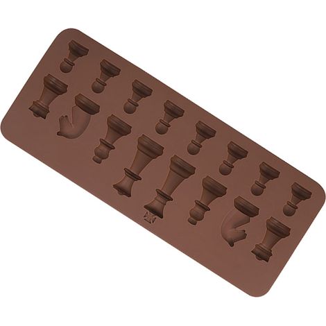 Silikonform für Schokolade, DIY-Süßigkeiten, Tortendekoration, Gebäckform, 6 Mulden, einfach zu verwenden, ungiftig, wiederverwendbar. (1/5)