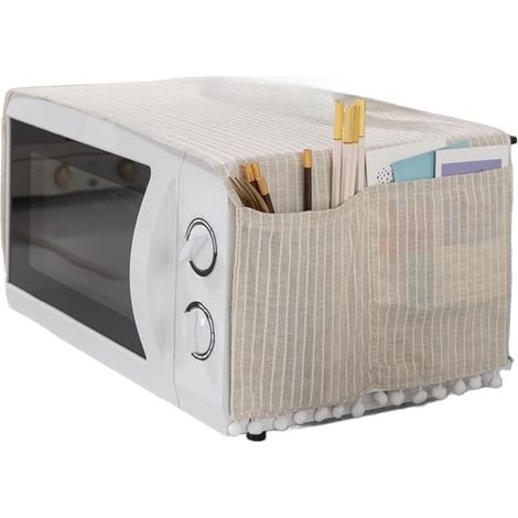 Protection Alimentaire pour coton pour Assiettes et Bols Protection(Beige twist pattern)  Matériau pour coton polyester, résistant haute température, évite salissures, pour facile entretien, design pr (1/5)