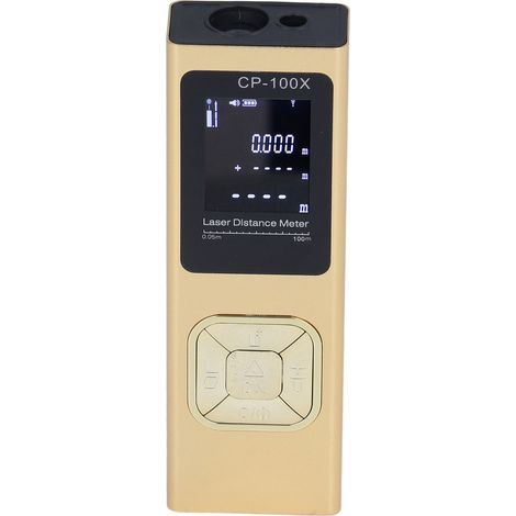 Télémètre laser électronique portable ultra-mince et précis, d'une portée de 100 m, pour l'architecture (1/5)