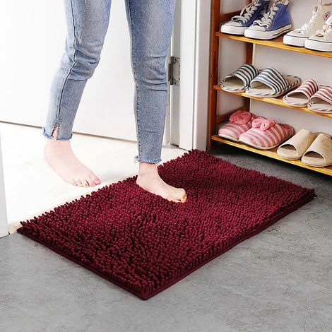 Tapis de sol1 pièce, tapis de porte pour chien en microfibre absorbante, antidérapant, lavable en machine, pour animaux de compagnie, utilisable en intérieur et en extérieur, idéal pour les endroits b