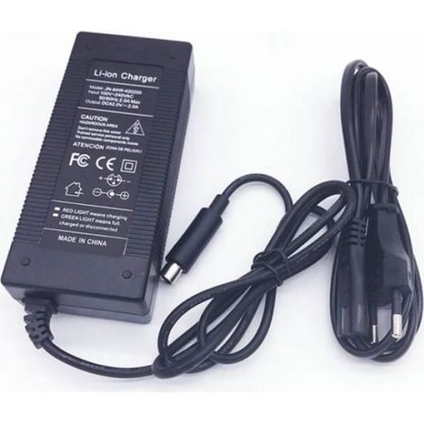 Leadgoods Chargeur d'alimentation d'énergie de 42V 2A pour le scooter électrique de planche à roulettes de Xiaomi M365 (1/3)