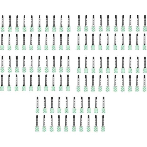 Convient pour 100 attaches de câble réglables auto-adhésives noires, clips en plastique, clips de fixation auto-adhésifs pour attaches de câble