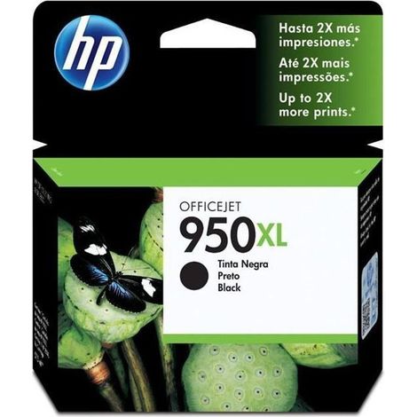 HP 950XL cartouche dencre noire grande capacite authentique pour HP OfficeJet Pro 251dw/276dw/8100/8600 CN045AE