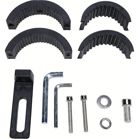 Supports de fixation pour phares additionnels de moto, pince de fixation réglable pour phares de moto, quads et SSV (1/5)