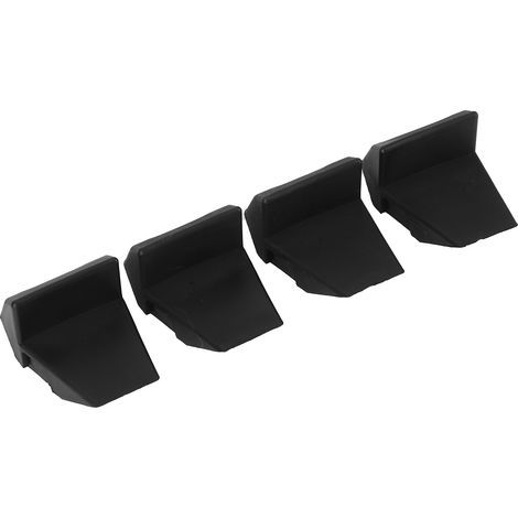 Lot de 4 protections de jante en caoutchouc 70mm pour démonte-pneu, robustes et antidérapantes, évitent les rayures sur les roues lors du changement de pneu. (1/5)