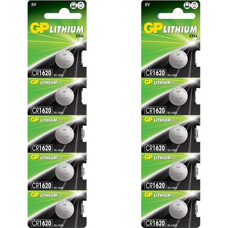 .10 Pile GP CR1620.
.