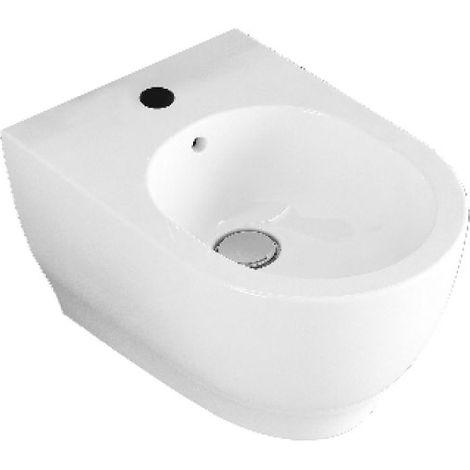 BIDET SOSPESO MOON FISSAGGIO NASCOSTO Erogazione Rubinetto