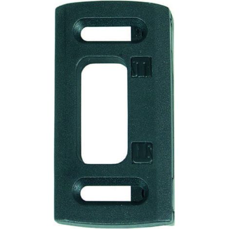 Controbordo regolabile per profilati in alluminio per scrocco tubolare - mm.35x64 (p1291r) - 6 pz