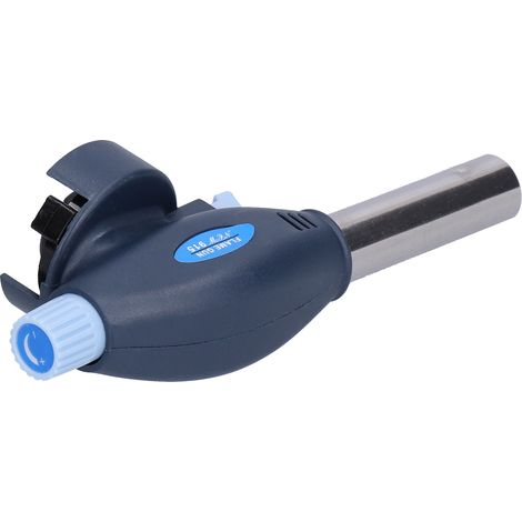 Chalumeau culinaire à butane, flamme réglable, utilisation réversible, pistolet à peinture à noyau céramique, outil de cuisine (1/5)