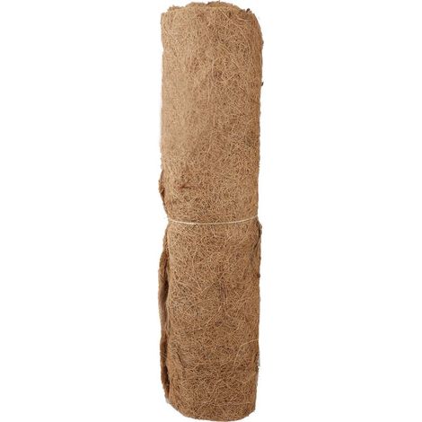 Revêtement Fibre de Coco Naturelle pour Jardinières et Pots Lining Permettant de Retenir l'Humidité et Réduire les Temps d'Arrosage Dimensions 60x85cm ou 60x100cm Livré par Roll de 1 Liner
