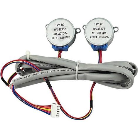 Dual Swing Motor MP35EA3B 12V for Midea Floor-Standing AC Up/Down Louver Stepper Motor Replacement( ) (1/5)