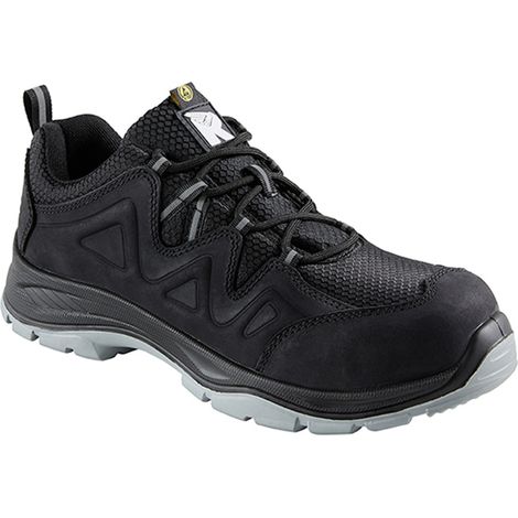 RUNNEX® S3S-ESD Sicherheitshalbschuhe SmartStar, Schwarz/Grau (1/5)