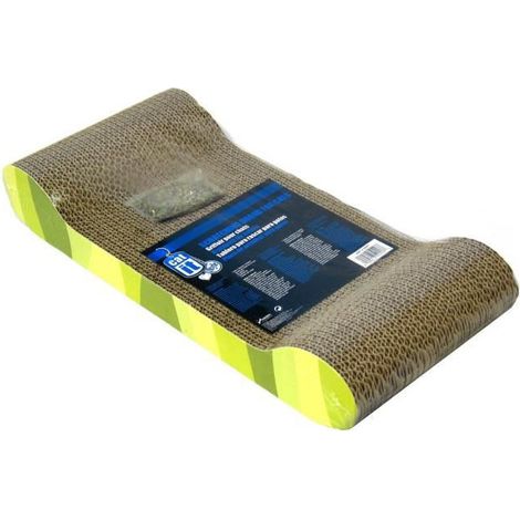 Affilatrice in cartone ondulato 49x22x75 cm zebra verde