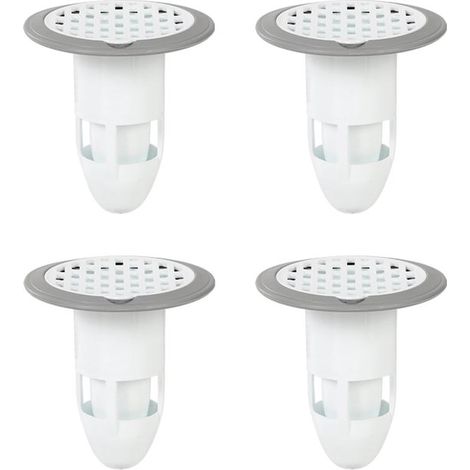 Deodorante universale in silicone antiodore per scarichi - Confezione da 4 pezzi per bagno e cucina (1/5)