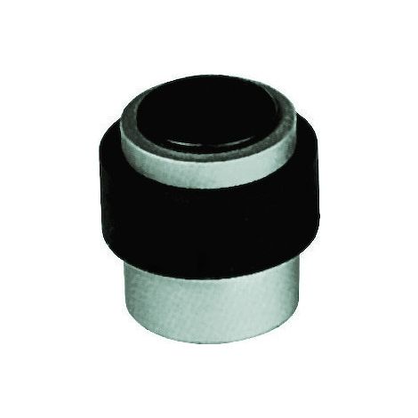 Butoir de porte 3737Z zamak laqué argent diamètre 37 mm hauteur 37 mm - VACHETTE (1/3)