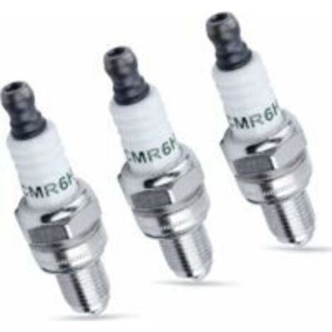 QORVA
-Bougie d'Allumage CMR6H Débroussailleuse Tondeuse pour Stihl FS90 FS100 FS110 FS90R FS110R NGK 3365 Remplacement..