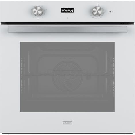 Franke FSM 86 H WH. Dimensione del forno: Media, Tipo di forno: Forno elettrico, Capacità interna forno totale: 71 L. Posizionamento dell'apparecchio: Da incasso, Colore del prodotto... - 116.0606.093 (1/3)