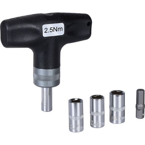 SABIR Clé DynamoméTrique PréRéGléE pour Buse de PièCes D'Imprimante 3D 7Mm 8Mm 9Mm Buse V6 MK8 MK10-2.5Nm (1/5)