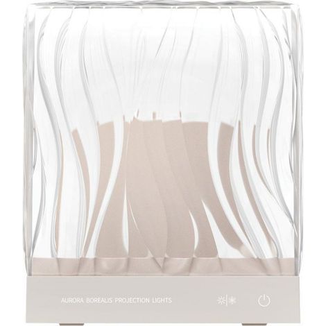 Projecteur Aurore Boréale - 17 Modes Couleur - Lumière Dimmable - Veilleuse Enfant Chambre à Coucher - Cube Led Avec Télécommande (1/5)