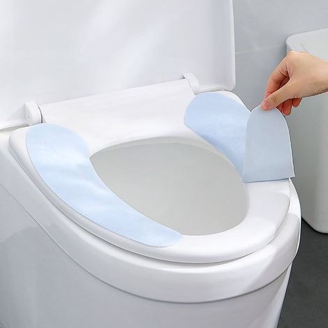 BelleRise – WC-Sitzkissen – Waschbarer Kristallvelours – Wärme und Komfort – Zuhause (1/5)