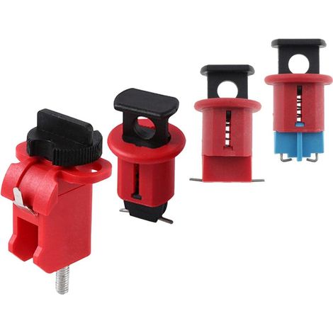 4 dispositivi di sicurezza fai da te per il blocco dell'interruttore automatico in miniatura