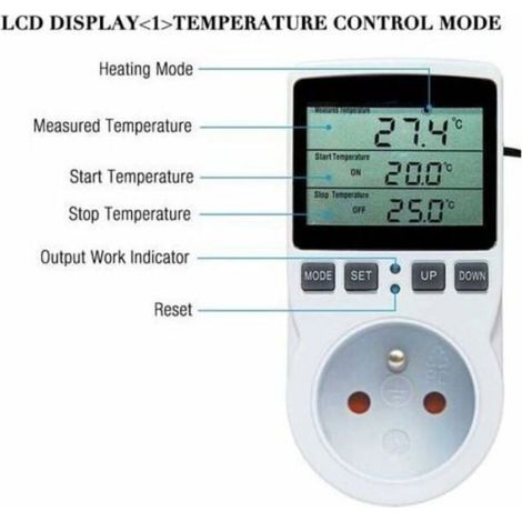 Accueil/Plomberie chauffage/Chauffage électrique/Divers éléments pour thermostat et programmateur de te (1/4)