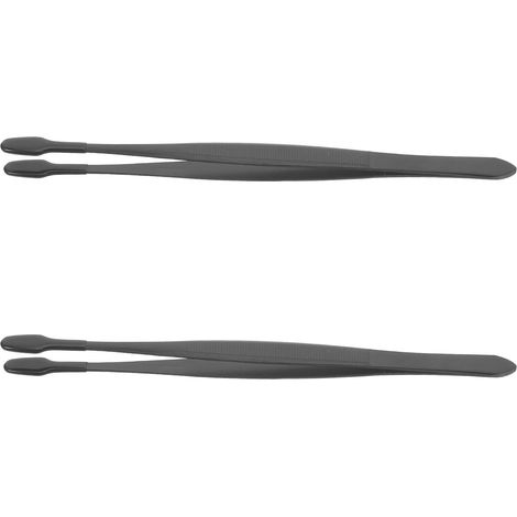 Pince à tampons PRETYZOOM en acier inoxydable, lot de 2, pointe (1/5)