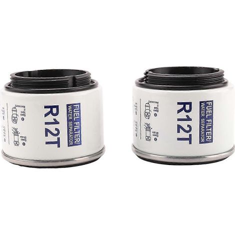 2 pièces pour R12 R12S R12T Racor 140R 120At S3240 Npt Zg1 / 4-19 SFC-8801-10 Filtre séparateur eau/carburant (1/5)