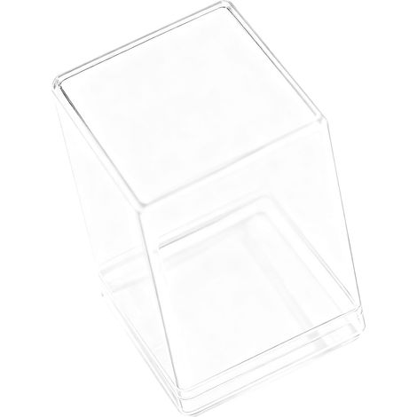 Étuie de Protection pour Collection en PS - Boîte Vitrine Anti-Poussière Transparente avec Format L pour Figurines et Objets (1/3)