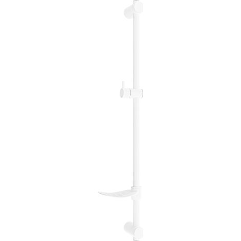 Mexen DF Duschstange mit Seifenschale 80 cm, Weiß - 79382-20 (1/2)