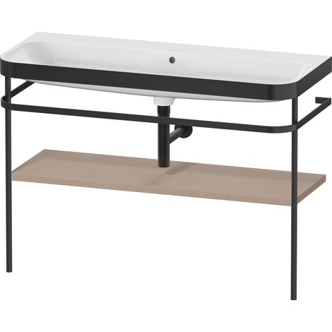 Duravit Happy D.2 Plus c-bonded Set avec console métallique,