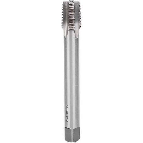Taraud en acier rapide haute dureté HSS Z 3/8-18 pour tuyaux (1/5)