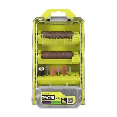 Ryobi RARSGK-27 Kit 27 Accessori Utensili Rotanti Colletto 3,2mm 1/8" (1/4)