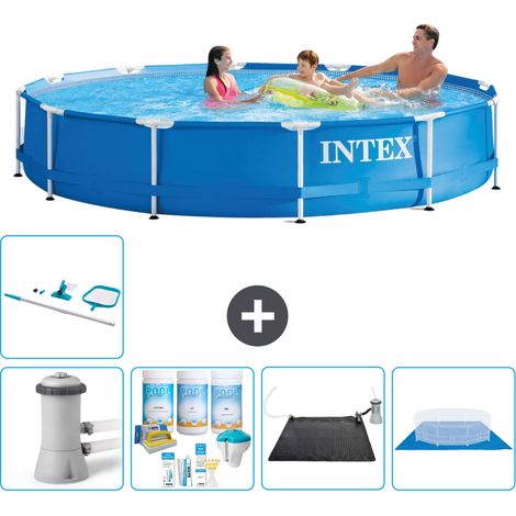 Frame Pool Rund - 366x76 cm - 6-teilig S21023 (1/5)