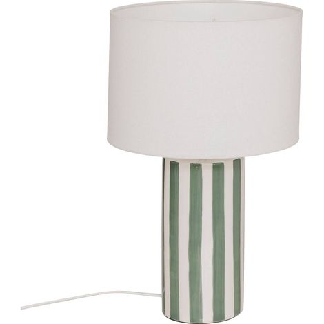 Lámpara de mesa seta sector Frida verde H47cm - Atmosphera créateur d'intérieur