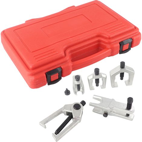 Lot de 5 extracteurs de rotules de suspension avant pour réparation de bras de direction et de tirants (1/5)