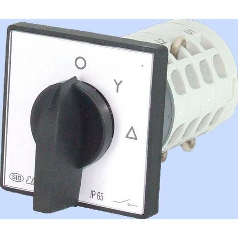Interruttore Elektromet 25A 4 posizioni IP65