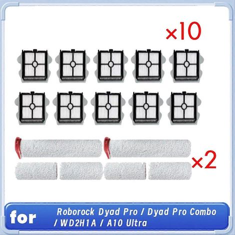 Accessoires pour aspirateurs robots Dyad Pro / Dyad Pro Combo / WD2H1A / A10 Ultra : brosse principale et filtres (1/5)