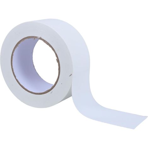 Ruban Adhésif Toilé Blanc 2 Pouces X 30 Yards, Industriel, Mat (1/5)