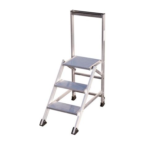 TUBESCA COMABI - Marchepied aluminium Confort Fixe – 3 marches – Entretien & maintenance (1/5)