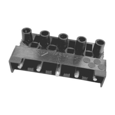 Adels-contact Bornes de conexión negro 5 polos flexible