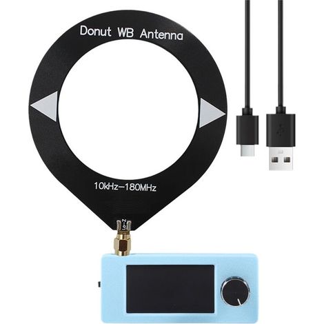 Geeignet für SI4732 Mini-Radioempfänger, Frequenzbereich 10 kHz-180 MHz, 1,9-Zoll-Bildschirm, unterstützt FM/AM/LSB/USB, SI4732 tragbarer Kurzwellenradioempfänger.