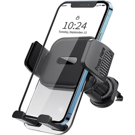 Supporto per telefono da auto regolabile e girevole a 360 gradi, per Ford KA+ Hatchback (2016-2021), supporto per navigatore. (1/4)